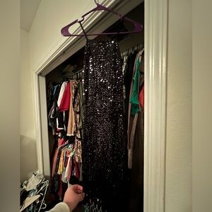 Express black dress XS